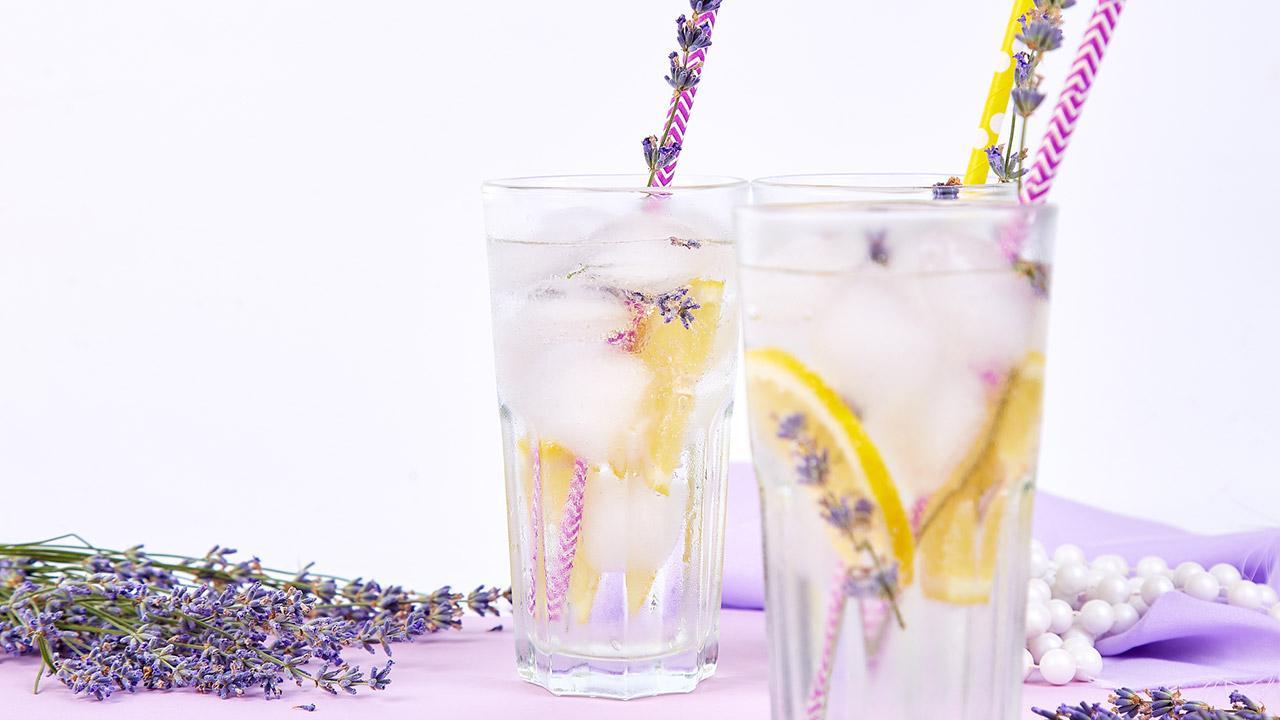 Lavender lemonade Homemade - a fresh lavender lemonade