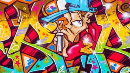 Graffiti - introduction to hobby painting / a graffiti