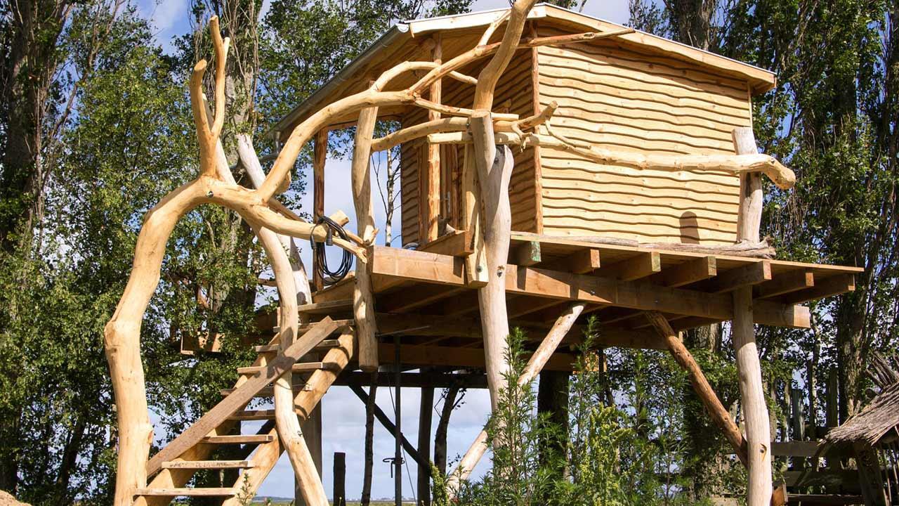 Tree house - From a child's dream to a bedroom in the trees - Luxury model