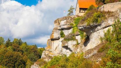 Climbing in Franconian Switzerland - Pottenstein in Upper Franconia